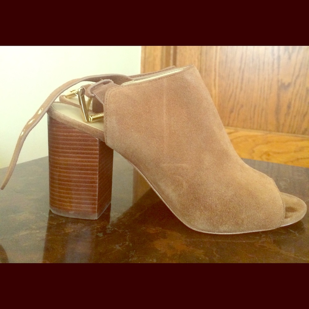 MICHAEL Michael Kors Peeptoe Slingback Booties